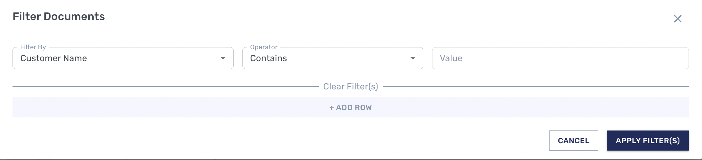 29 Documents Tab Filters Apply