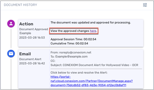 160 c View ApprovedChanges