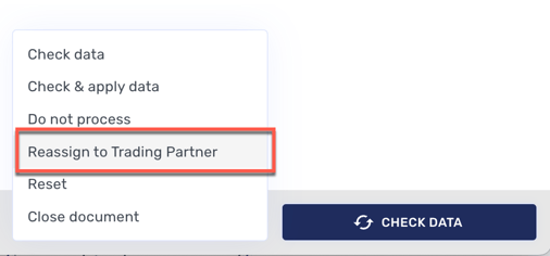 Reassign Trading Partner